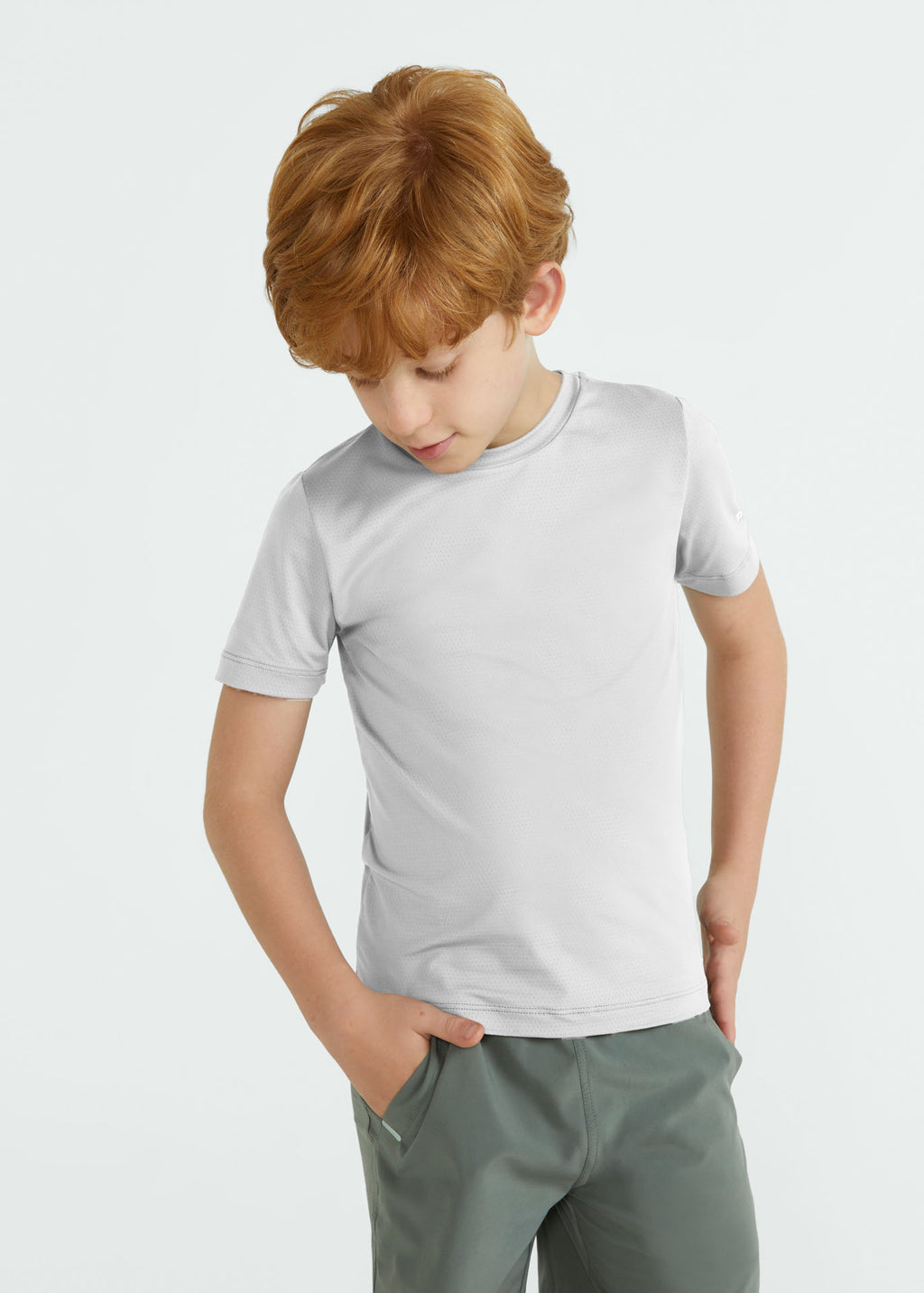 T-shirt Infantil Manga Curta Uv Mesh
