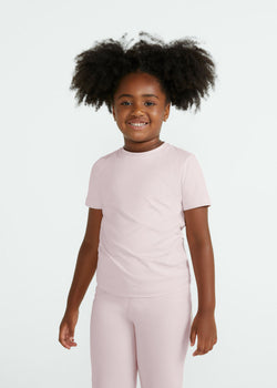 Children's T-shirt Short Sleeve UV Mesh