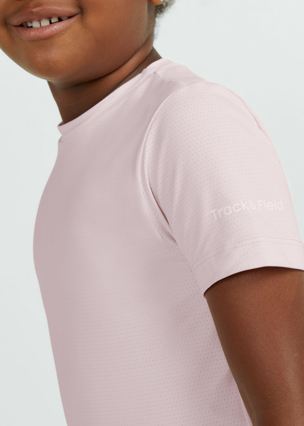 Children's T-shirt Short Sleeve UV Mesh