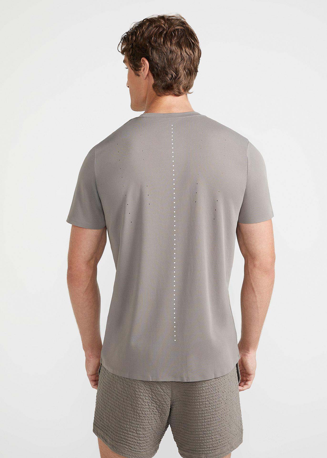 T-shirt scellé à manches courtes pour hommes