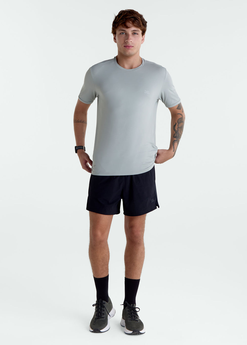 Kurzärmliges Sport-T-Shirt für Herren