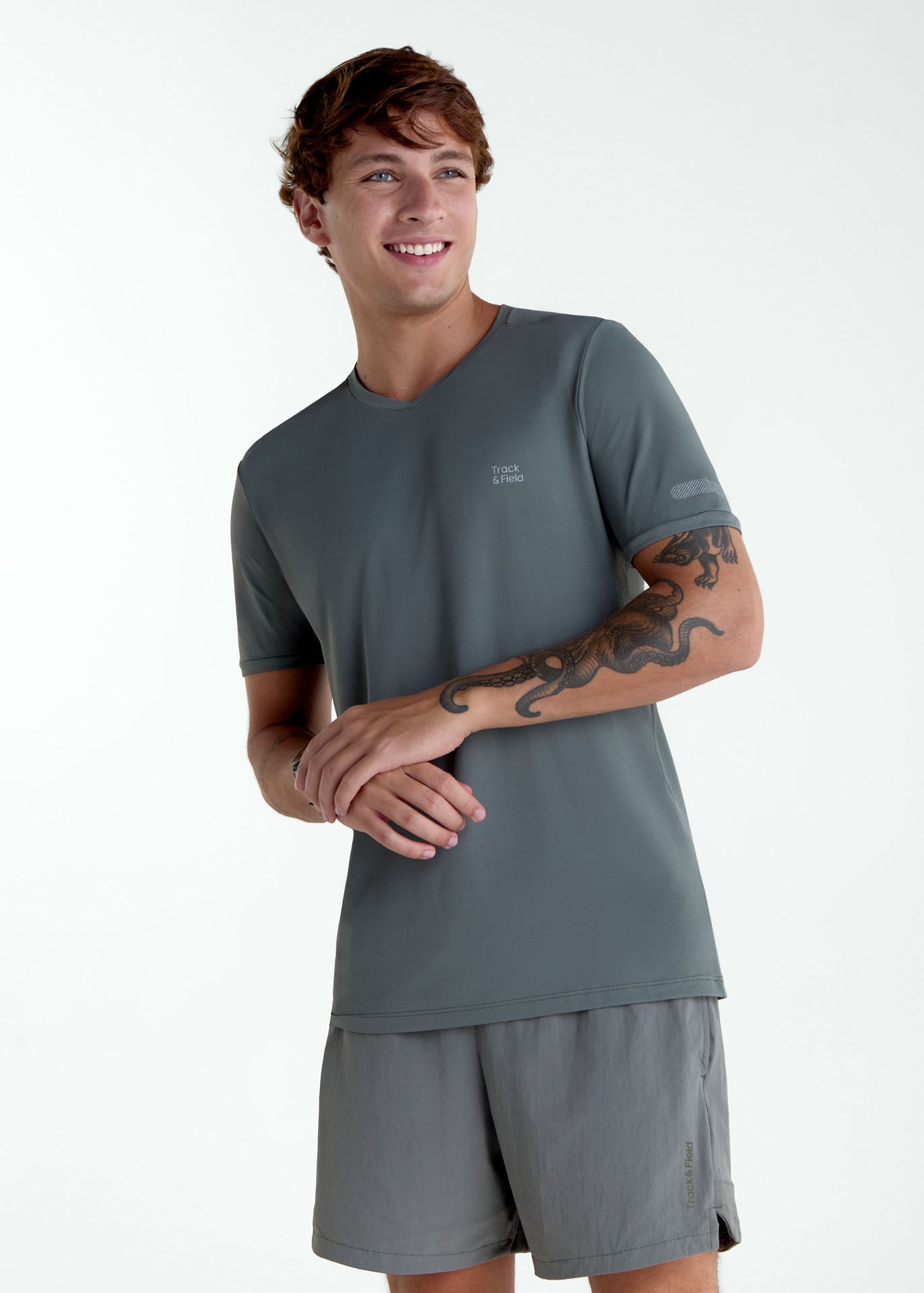 T-shirt Homem Manga Curta Sports