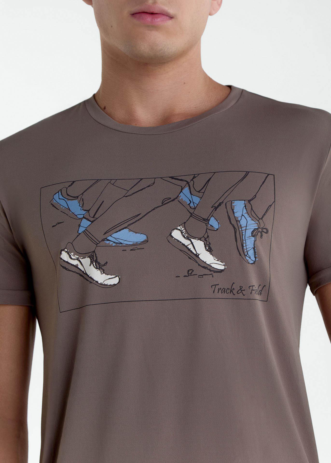 Herren Kurzarm-T-Shirt Thermodry Shoes