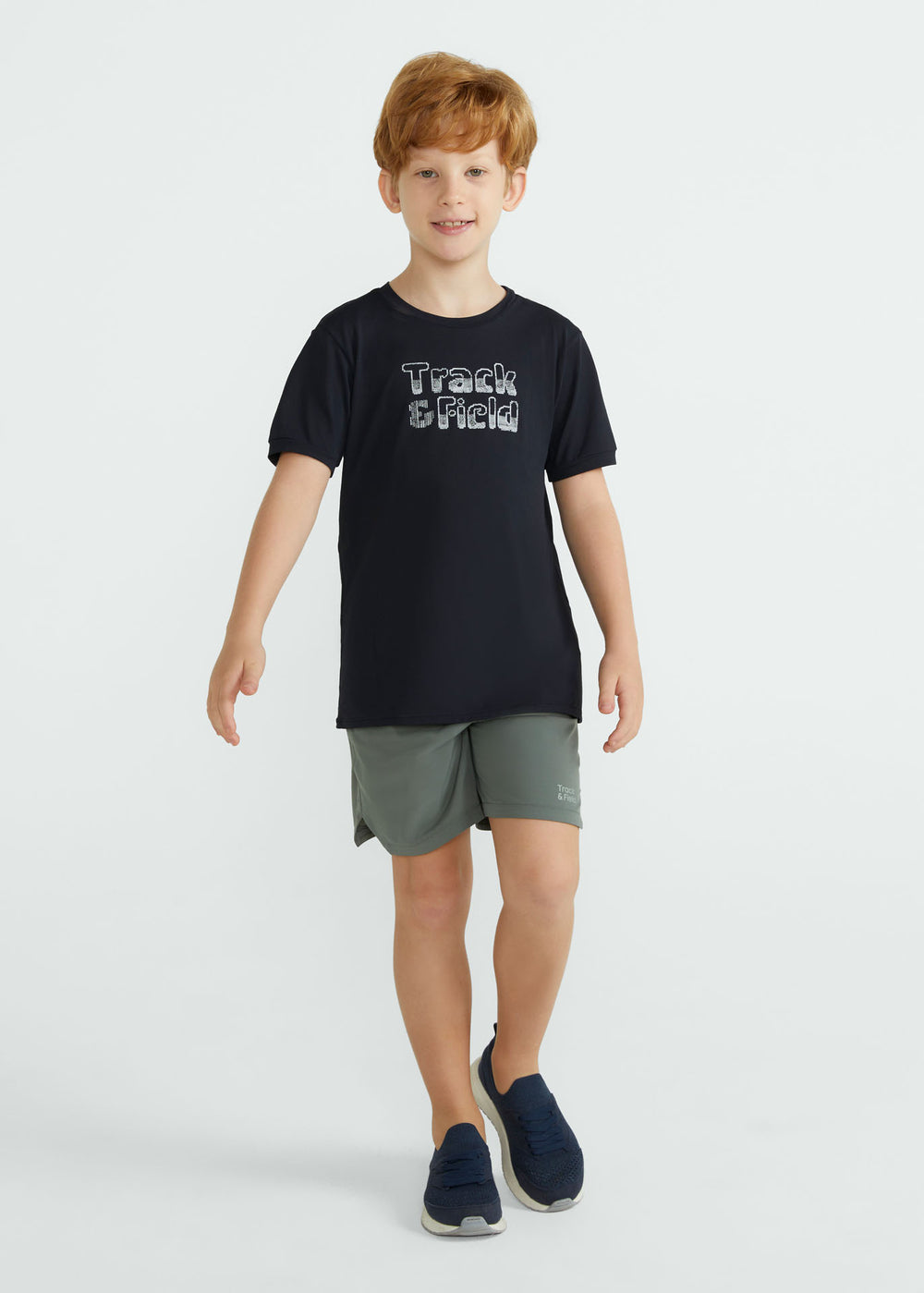Herren Kurzarm-T-Shirt Thermodry Blocks Kids