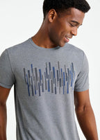 T-shirt Homem Manga Curta Thermodry Linescape