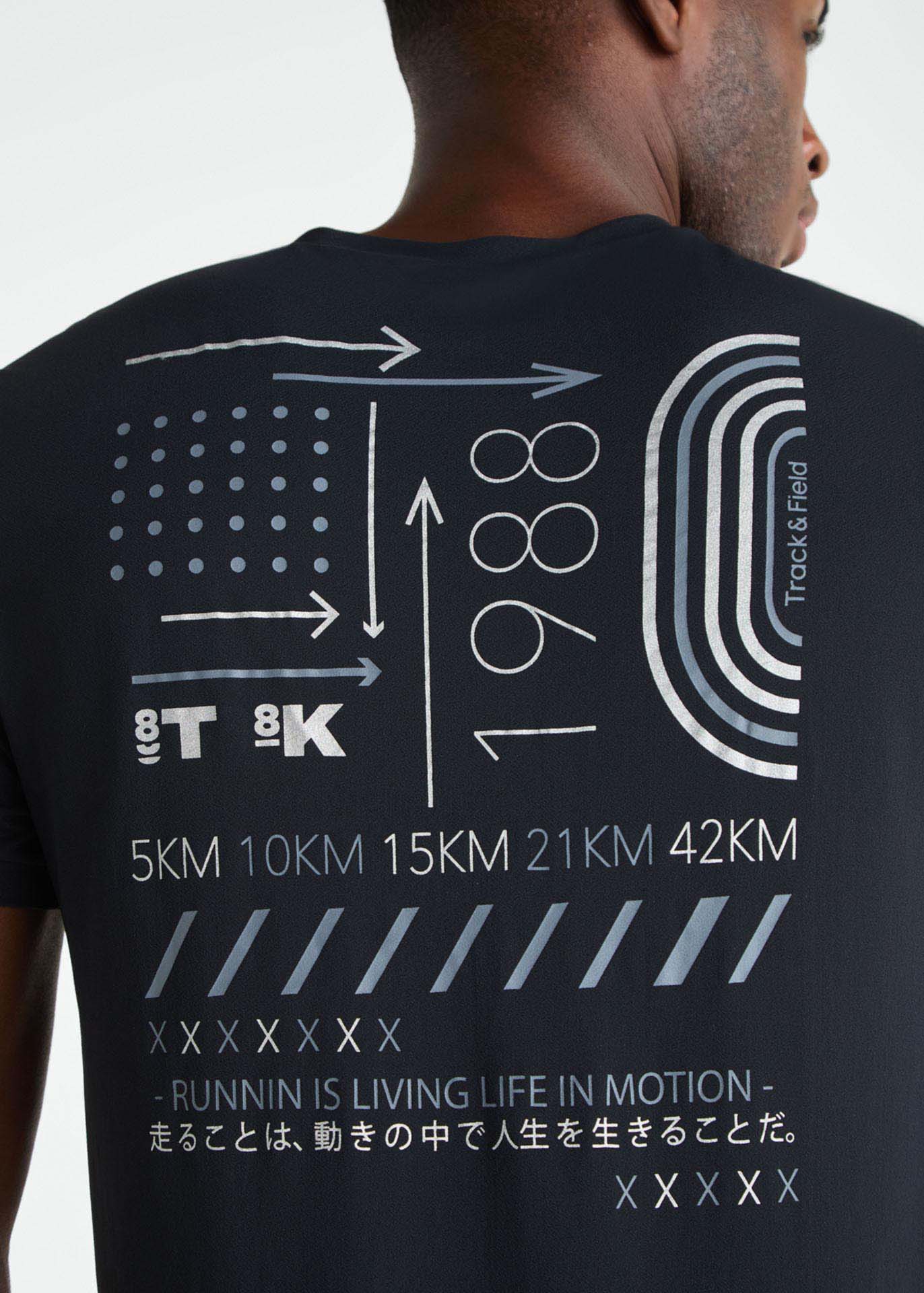 Camiseta de manga corta para hombre Thermodry al aire libre