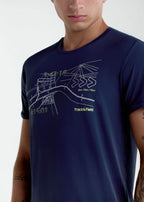 T-shirt Homem Manga Curta Thermodry Race Time