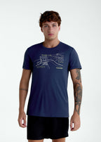 T-shirt Homem Manga Curta Thermodry Race Time