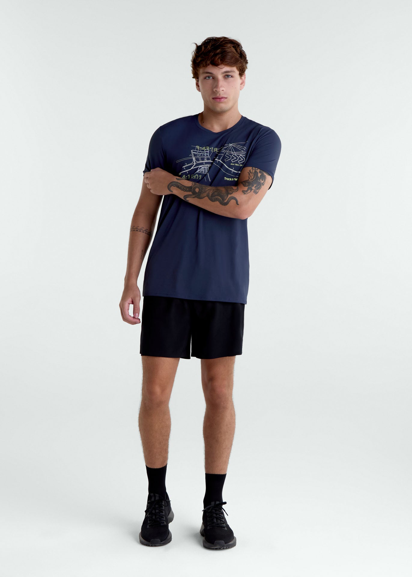Men's Short Sleeve T-shirt Thermodry Race Time