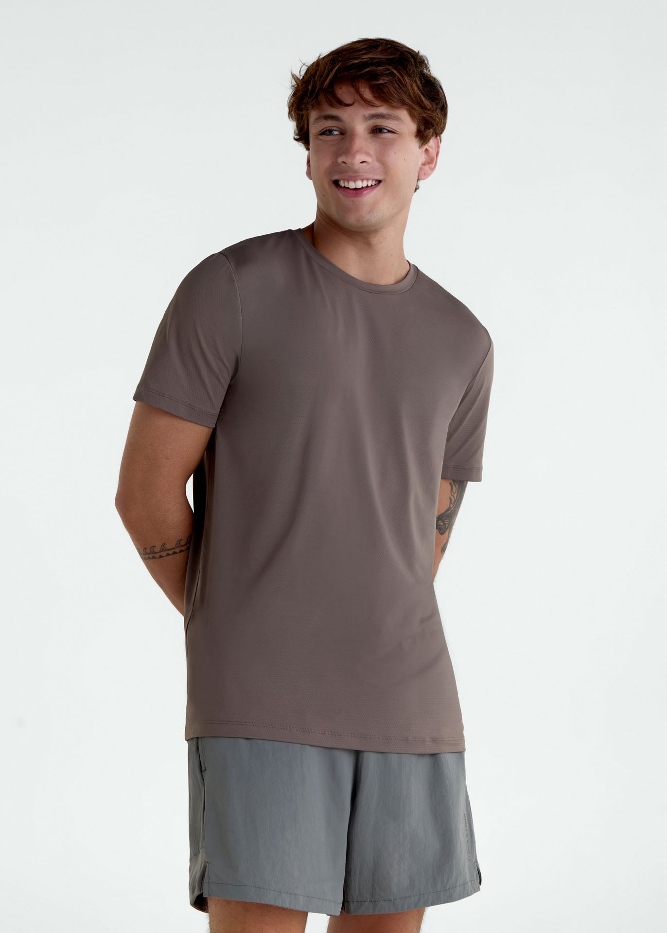 T-shirt Homem Manga Curta Uv Mesh