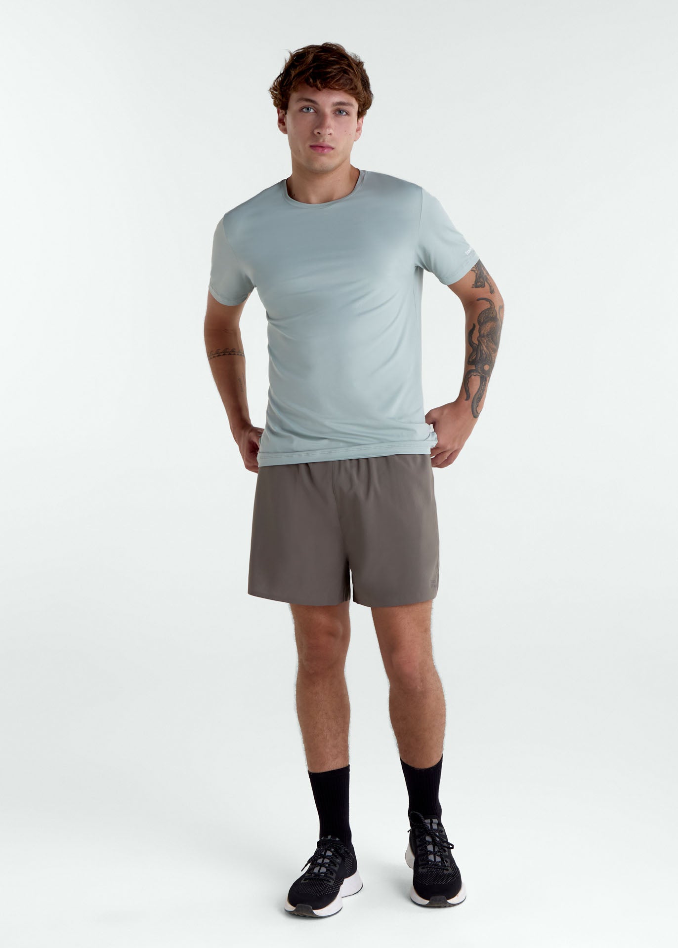 T-Shirt Homem Manga Curta Uv Mesh