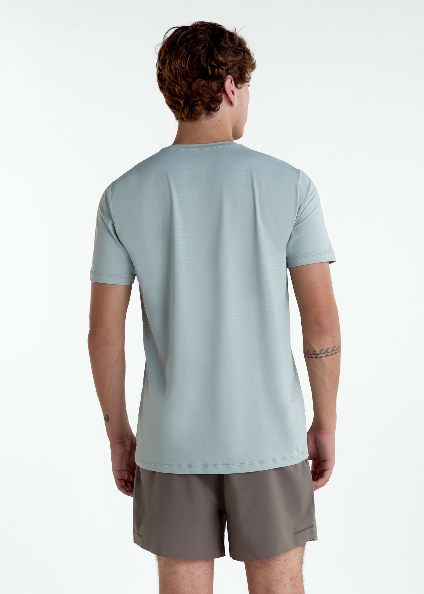 T-Shirt Homem Manga Curta Uv Mesh