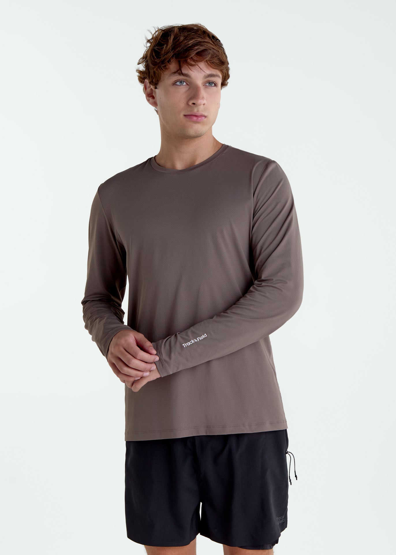 Men's Long Sleeve UV Mesh T-shirt