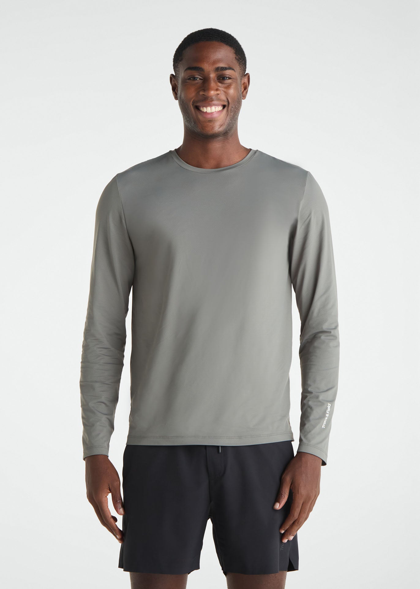 Langärmliges UV-Mesh-T-Shirt für Herren