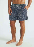 Calção Homem Beach Médio Estampado