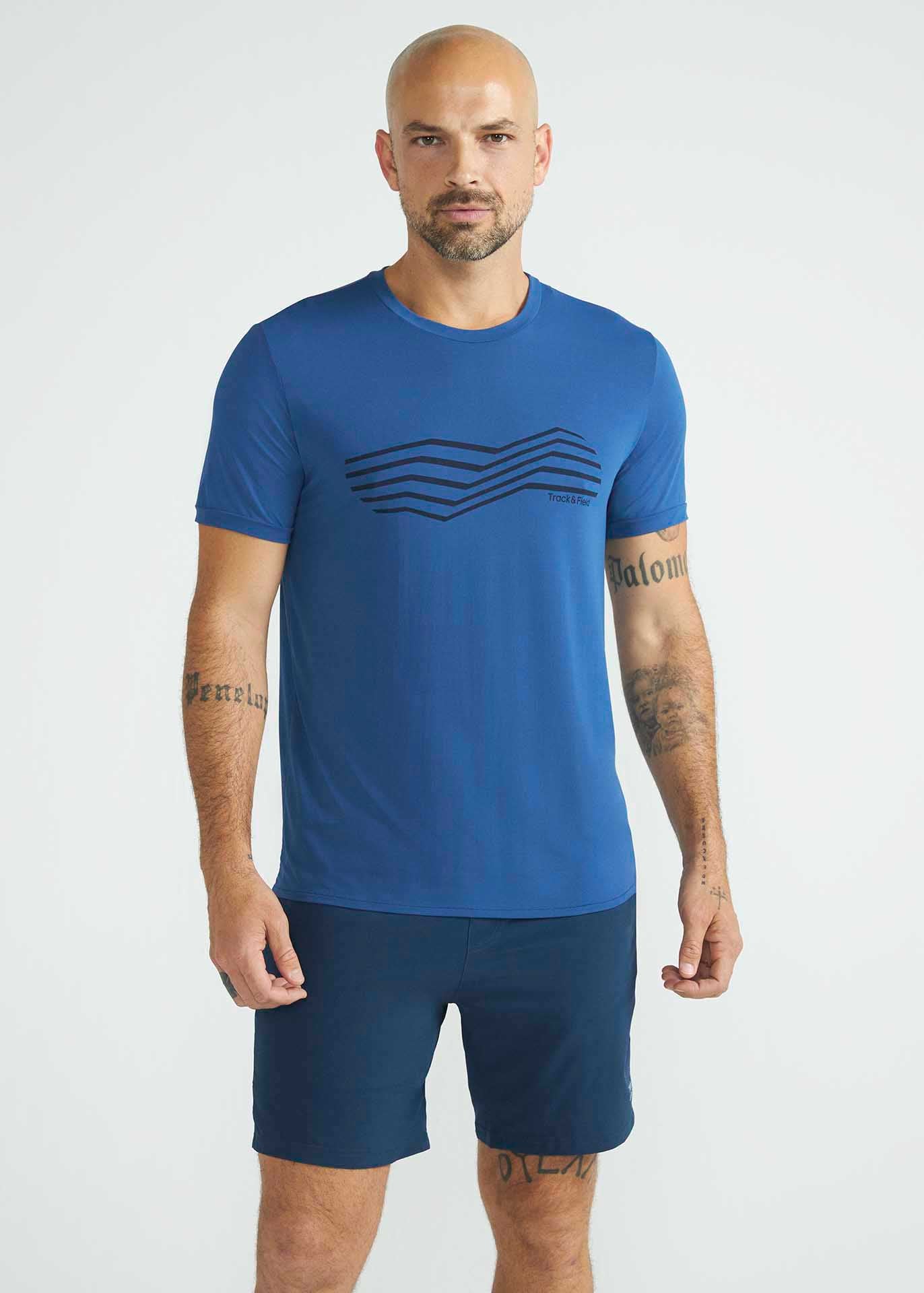 T-shirt à manches courtes pour hommes Thermodry Zig