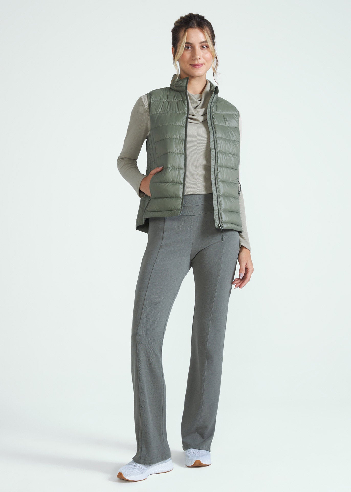 Chaleco Mujer Básico Invierno