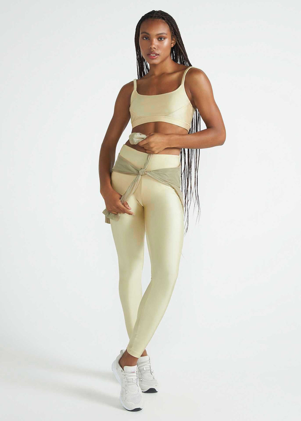 Basic-Glitzer-Top für Damen