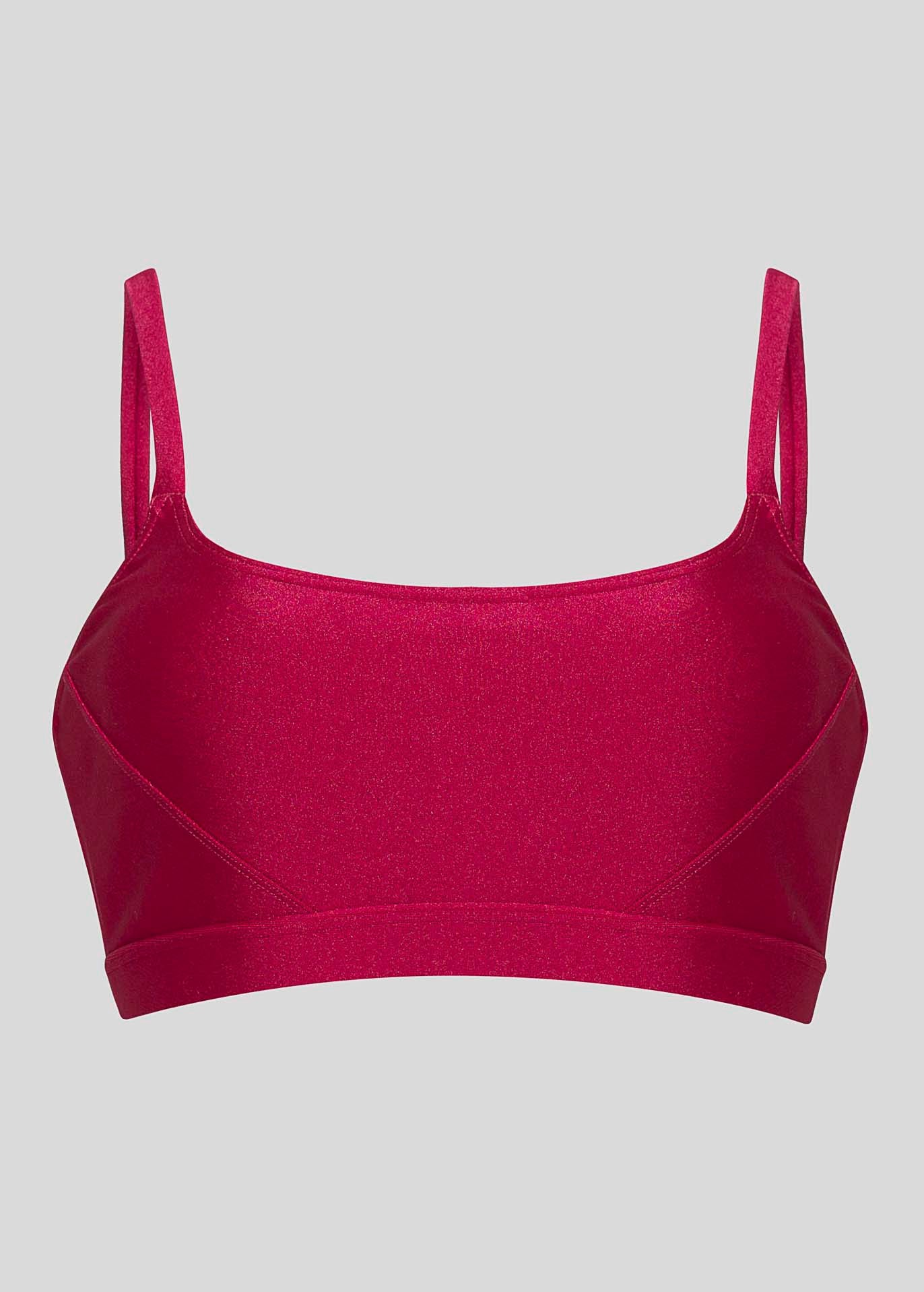 Basic-Glitzer-Top für Damen