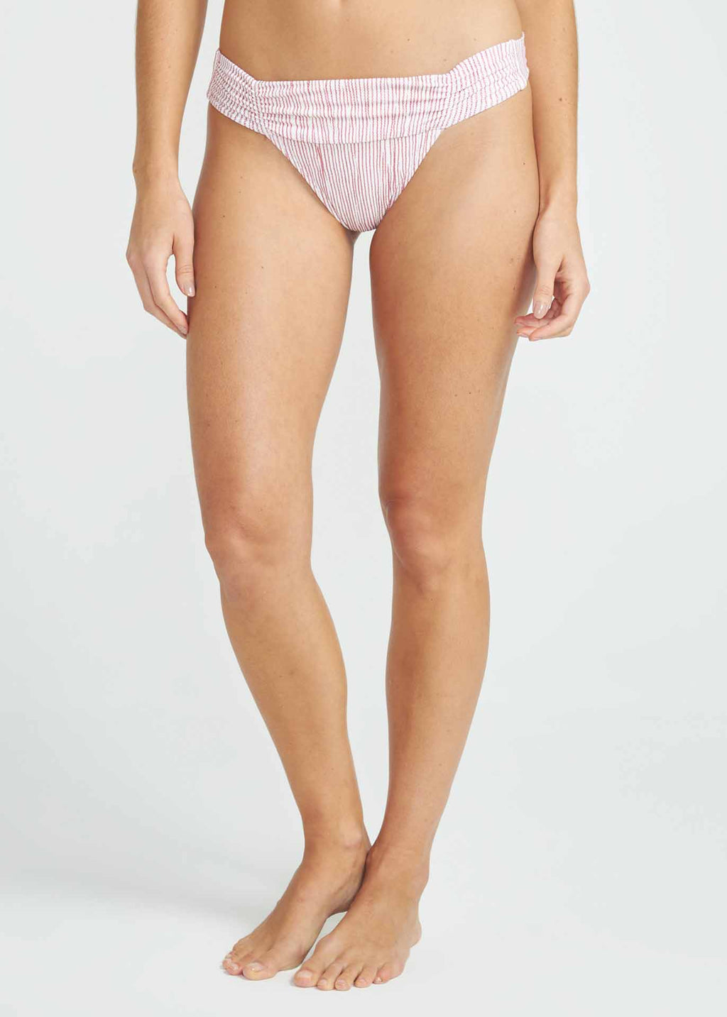 Cueca  Biquíni Drapeada Navy