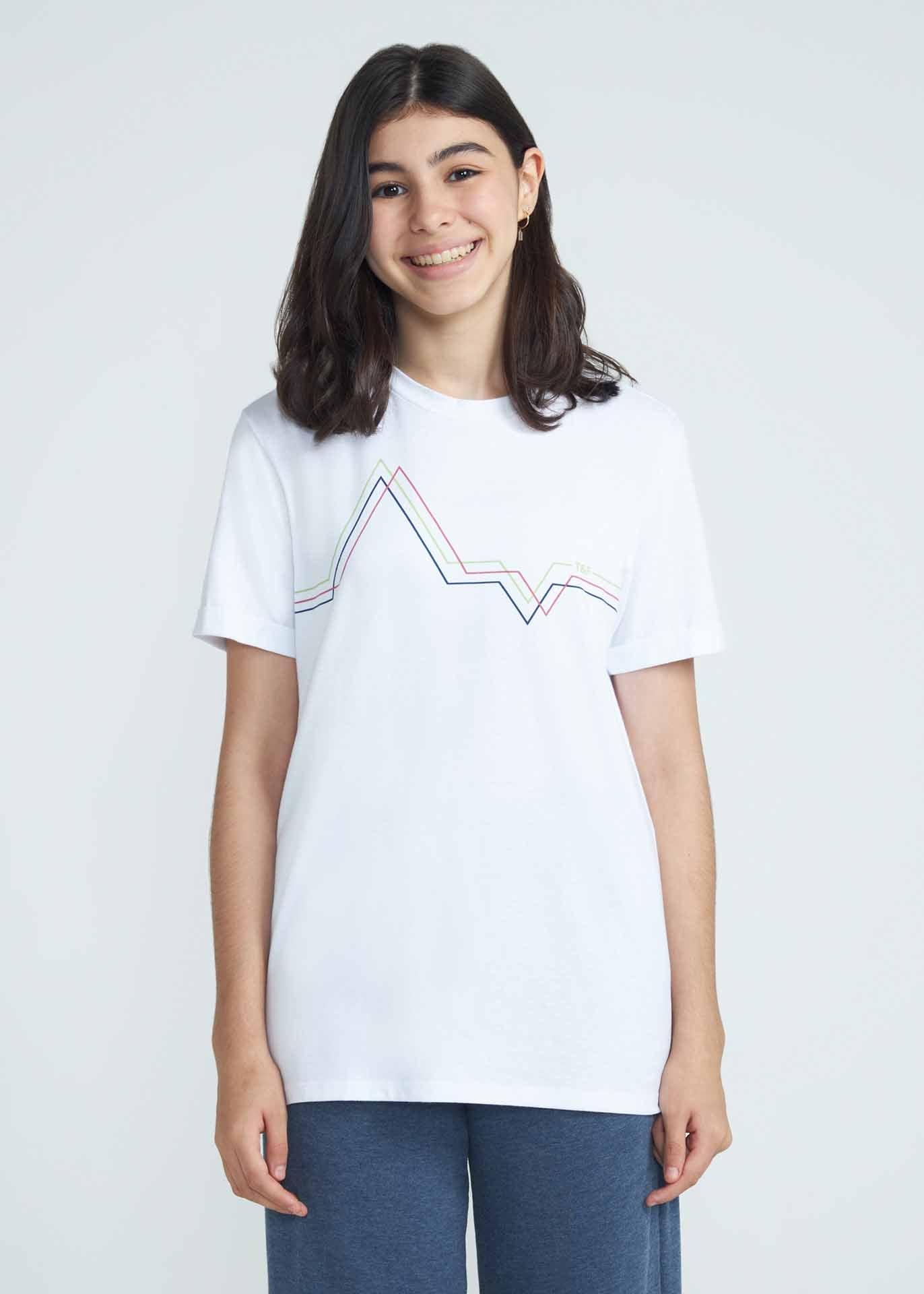 Camiseta unisex Pulse para adolescente de manga corta