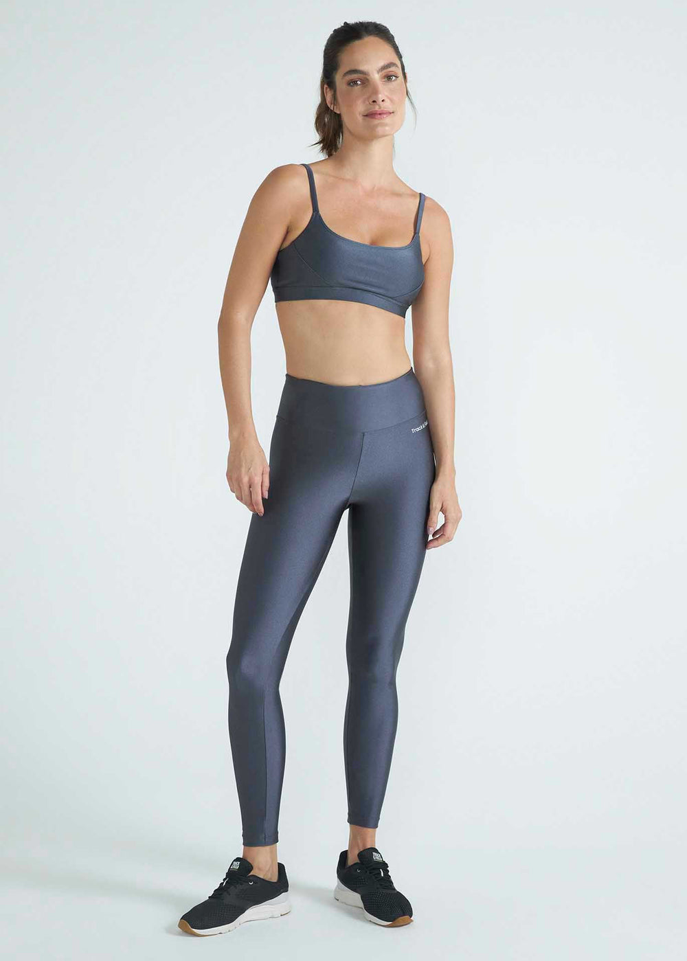 Basic-Glitzer-Top für Damen