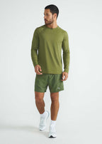 Langärmliges UV-Mesh-T-Shirt für Herren