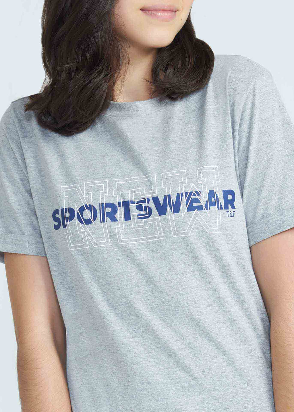 Camiseta unisex de manga corta para adolescentes New Sports