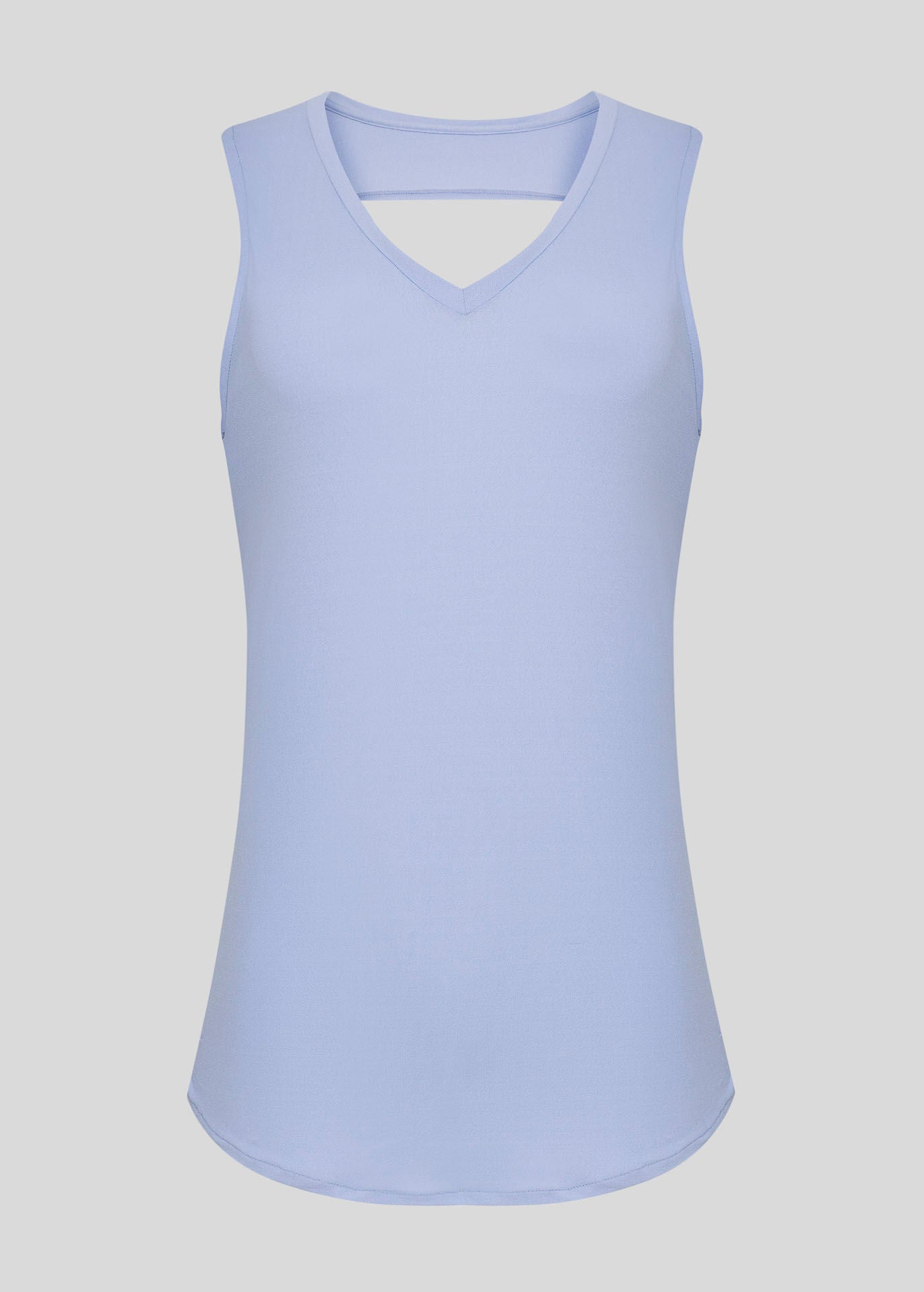 Camiseta sin mangas para mujer V
