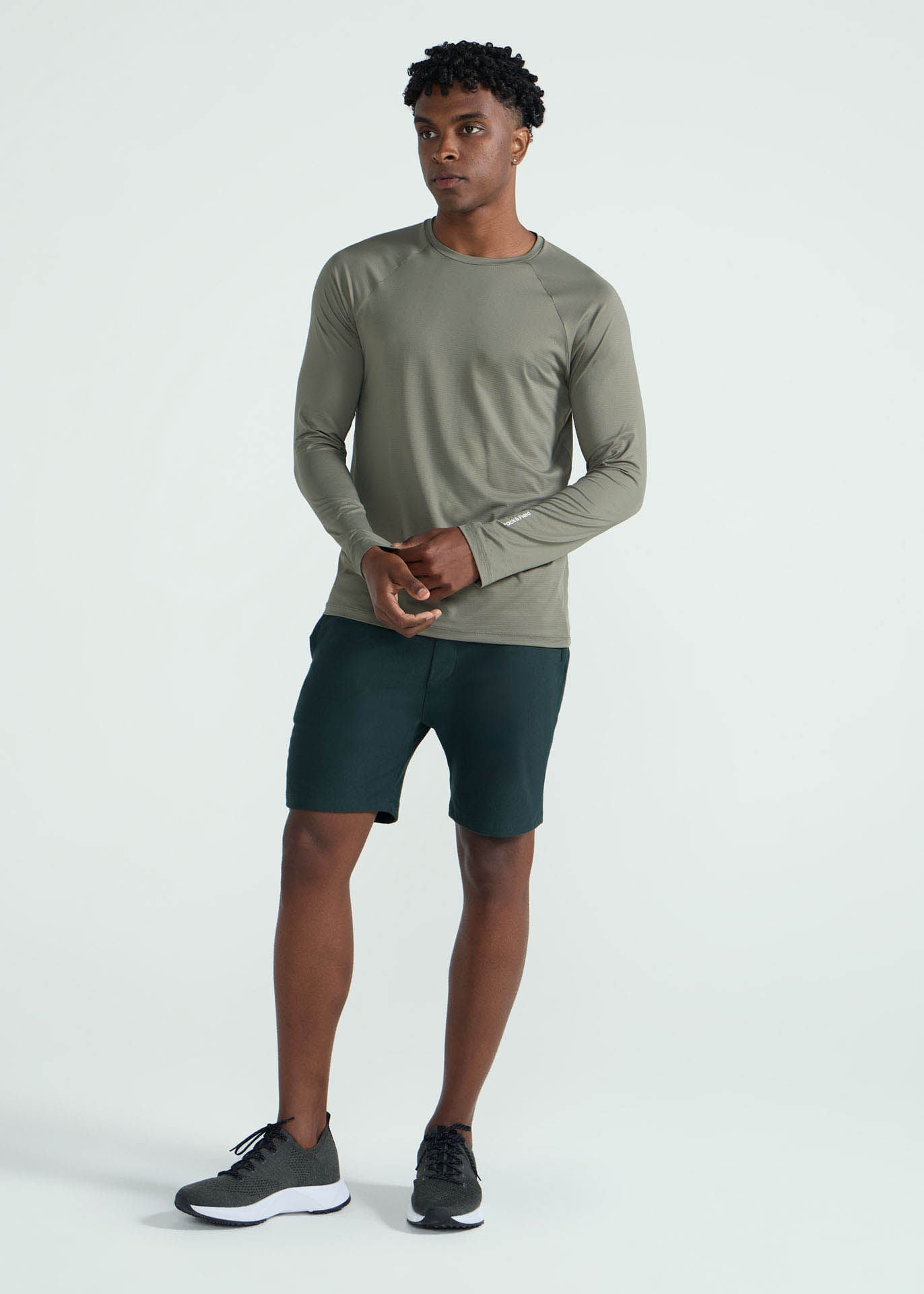 Men's Cropped Yoga Shorts