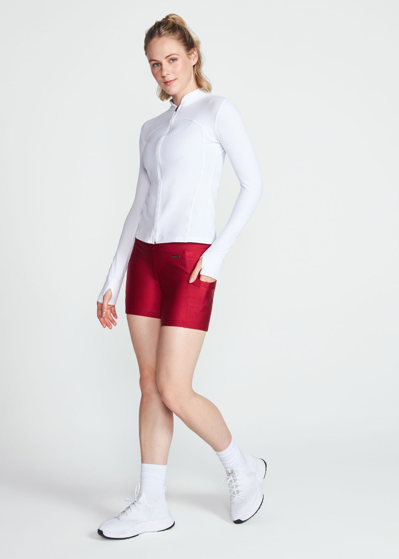 Women's Slim Glitter Shorts