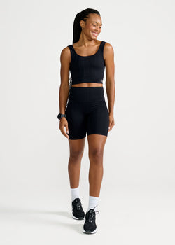 Slim Skin Ribana-Shorts für Damen