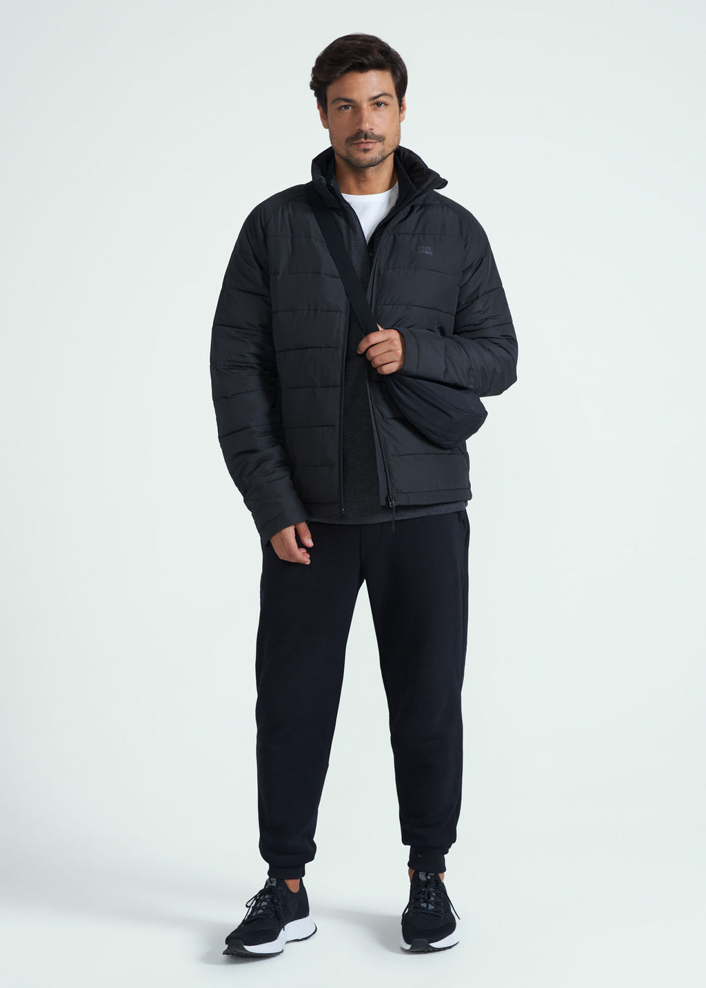 Chaqueta básica de invierno para hombre