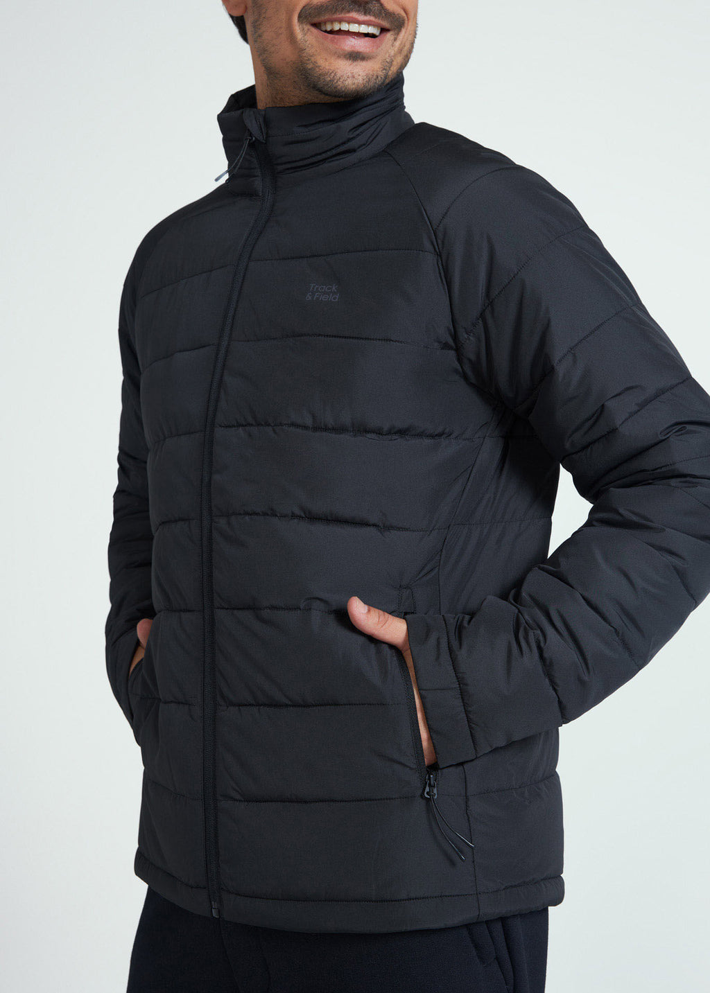 Chaqueta básica de invierno para hombre