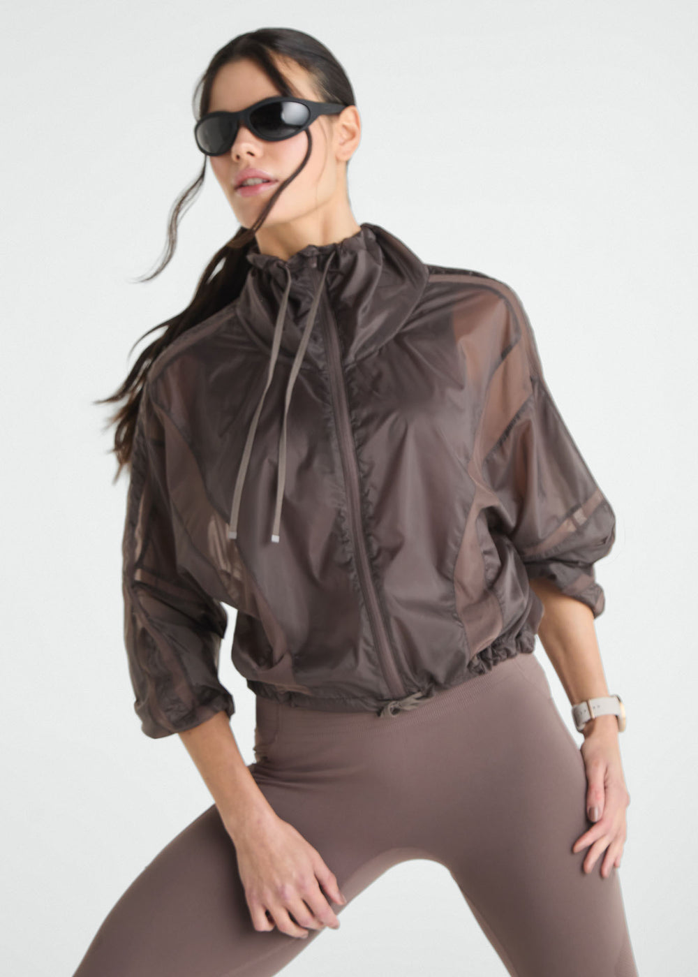Casaco Mulher Cropped Recortada