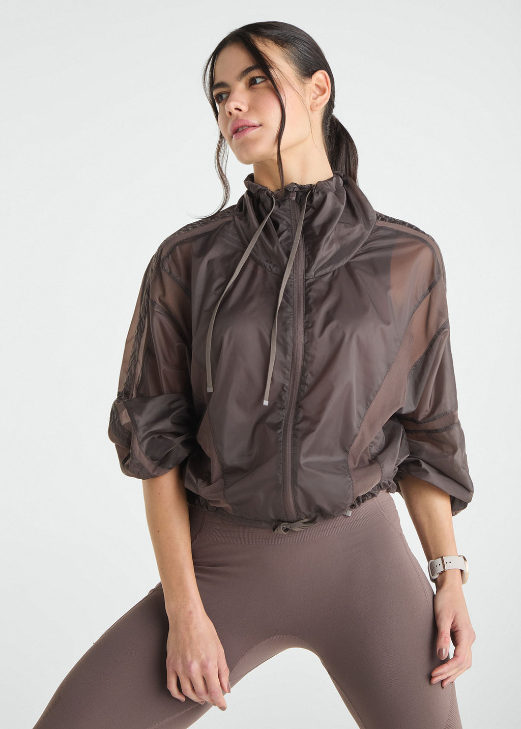 Casaco Mulher Cropped Recortada