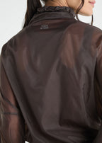 Casaco Mulher Cropped Recortada