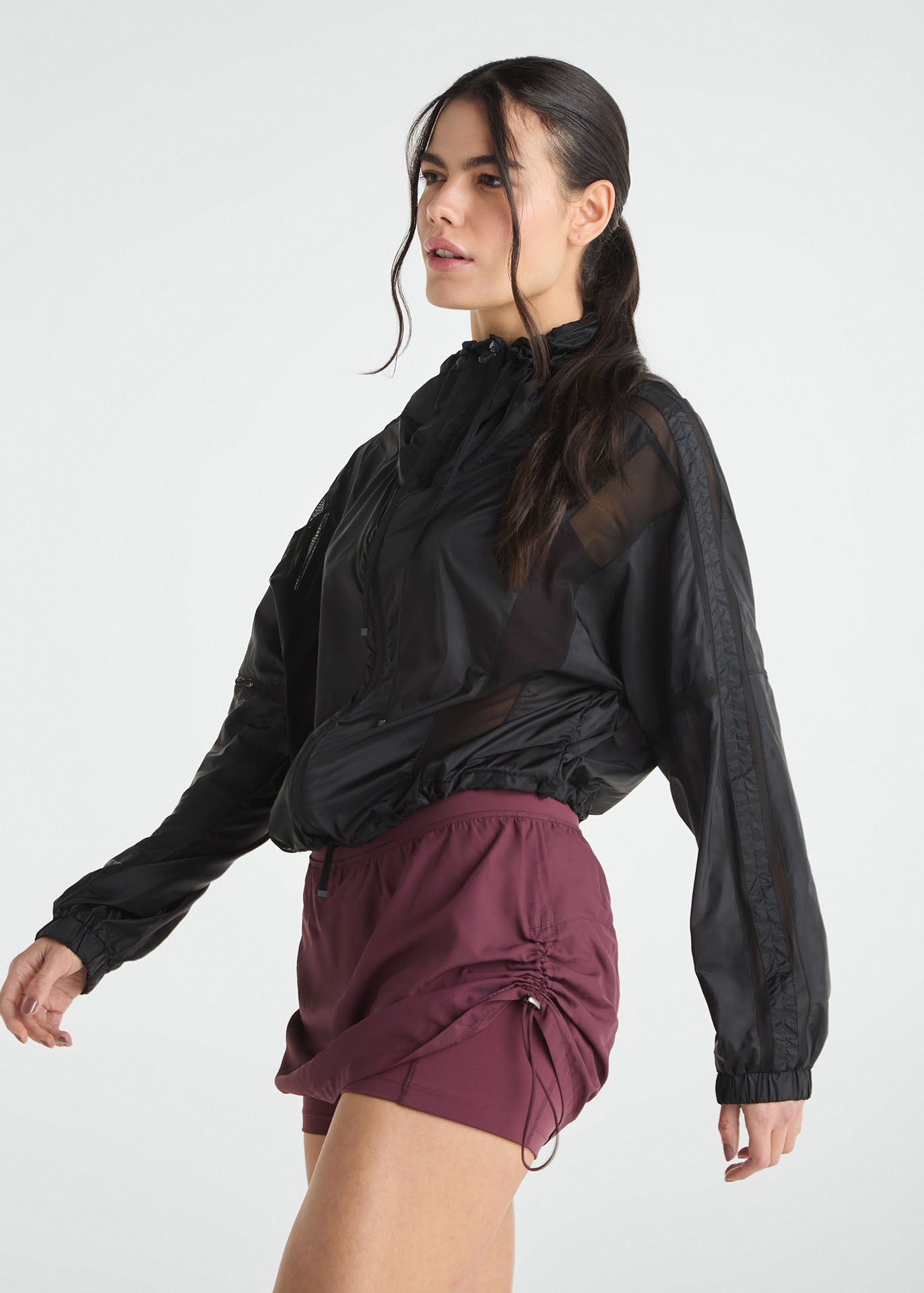 Casaco Mulher Cropped Recortada