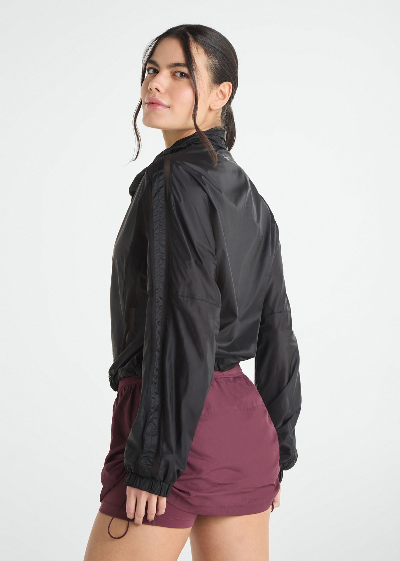Casaco Mulher Cropped Recortada