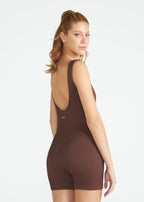 Kurzer Ribana-Overall für Damen