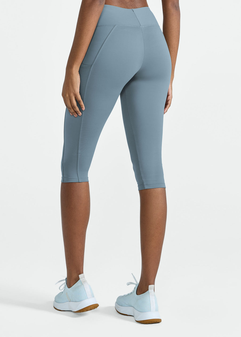 Damen-Leggings mit 3/4 Taschen
