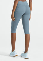 Damen-Leggings mit 3/4 Taschen