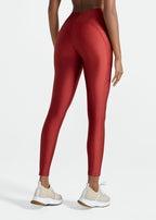 Pantalones legging de mujer con bolsillos brillantes
