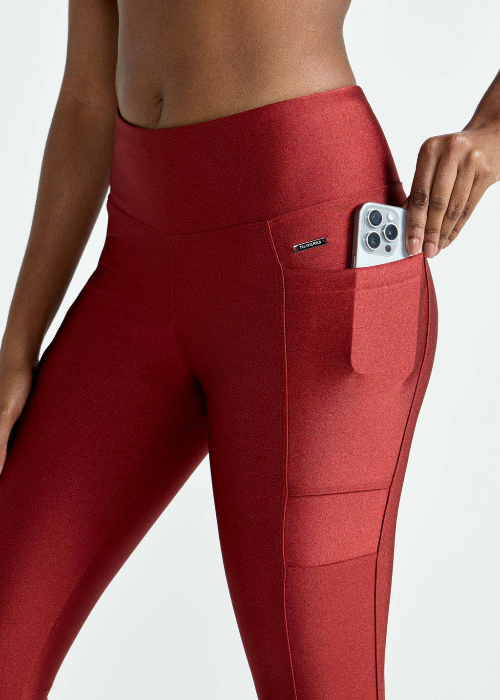 Pantalones legging de mujer con bolsillos brillantes