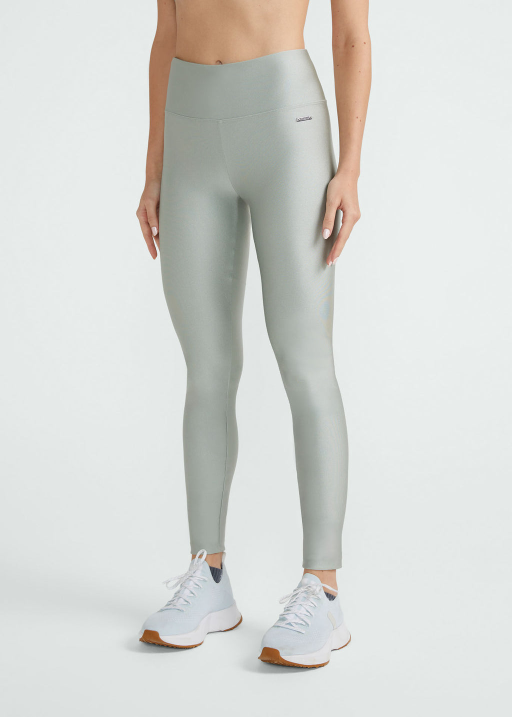 Calça Legging Mulher Básica Brilho