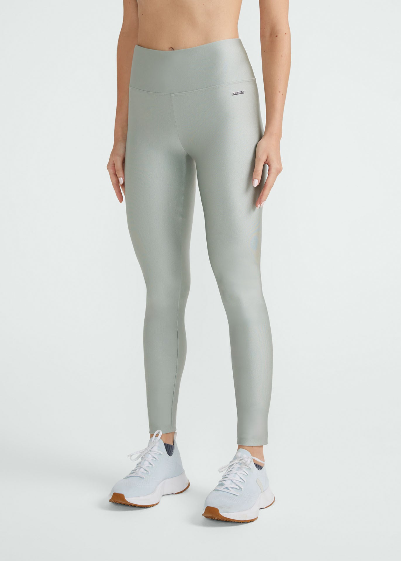 Calça Legging Mulher Básica Brilho