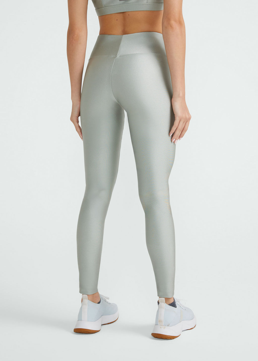 Calça Legging Mulher Básica Brilho