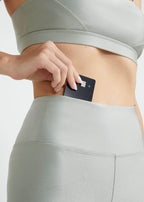 Calça Legging Mulher Básica Brilho