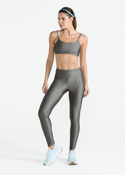 Calça Legging Mulher Básica Brilho