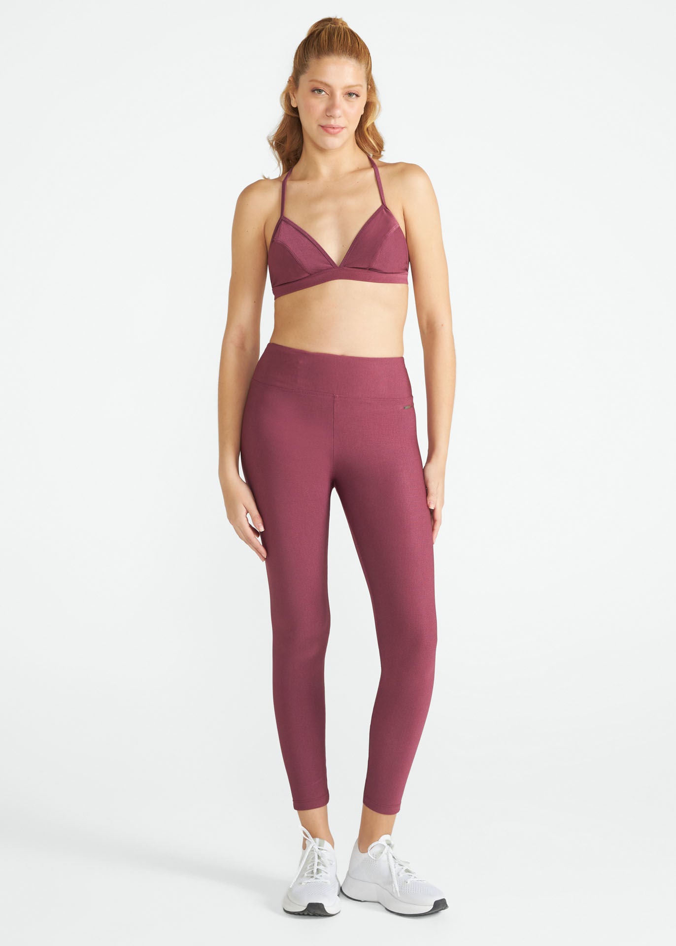 Legging femme brillant